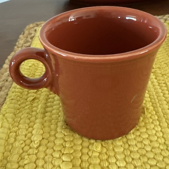 Fiesta Other - Fiesta Fiestaware Retired Paprika  Ring‎ Handled Mug Coffee Cup USA in New Cond